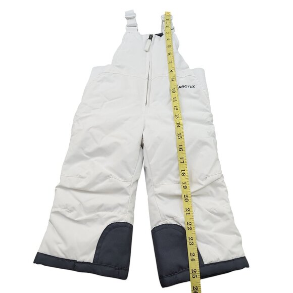 Arctix A6 Snow Bibs Baby 18 Months White Front Zip Insulated Winter Outdoor - Picture 8 of 12